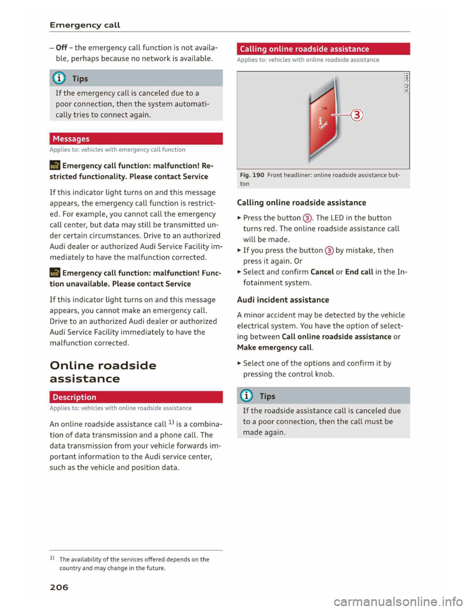 AUDI A5 2019  Owners Manual 