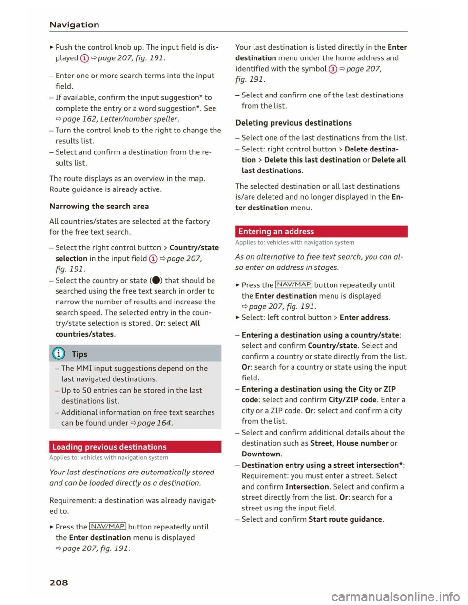 AUDI A5 2019  Owners Manual 