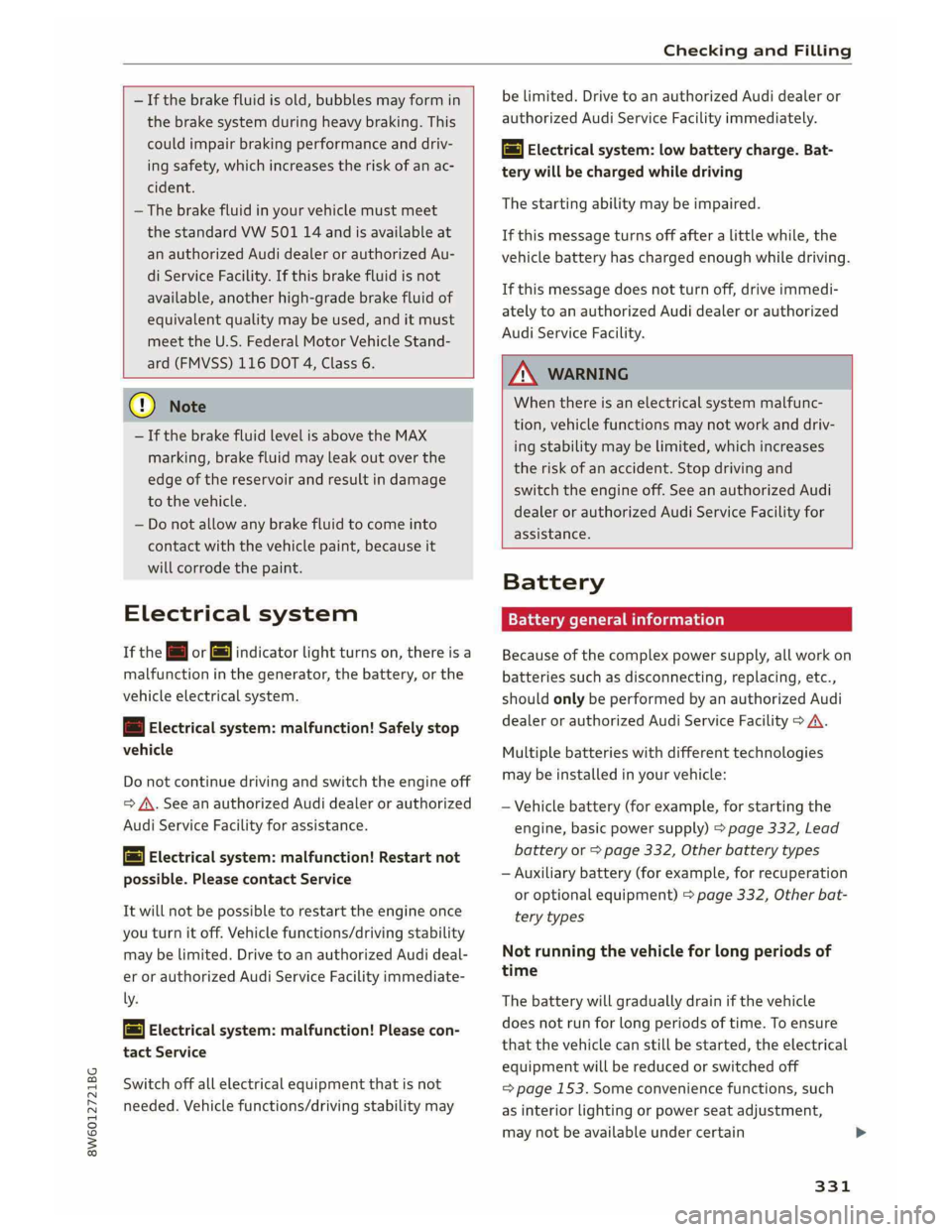 AUDI A5 2019  Owners Manual 