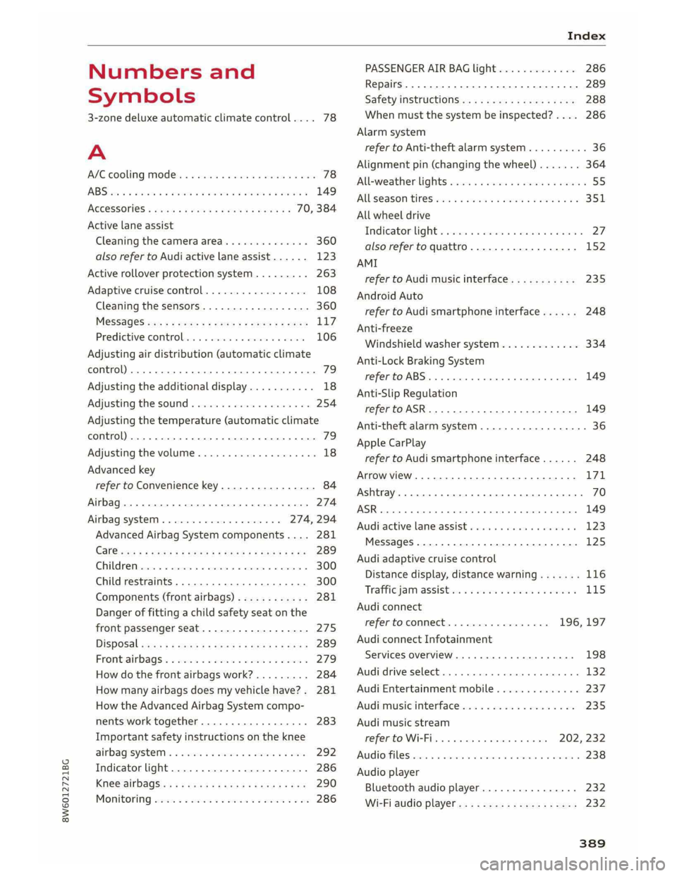 AUDI A5 2019 Owners Manual AUDI A5 2019 Owners Manual