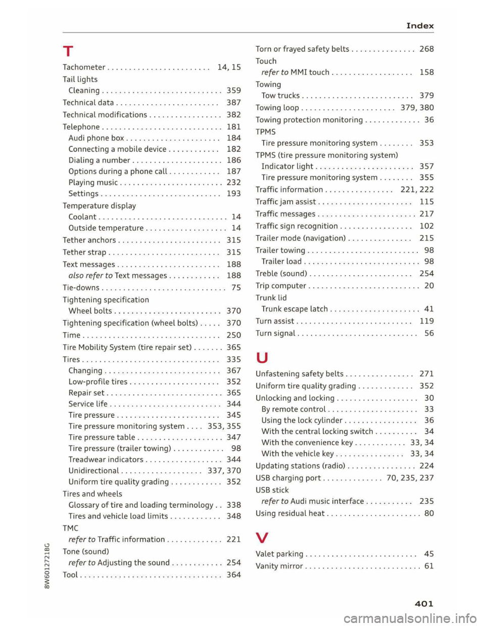 AUDI A5 2019 Owners Manual AUDI A5 2019 Owners Manual