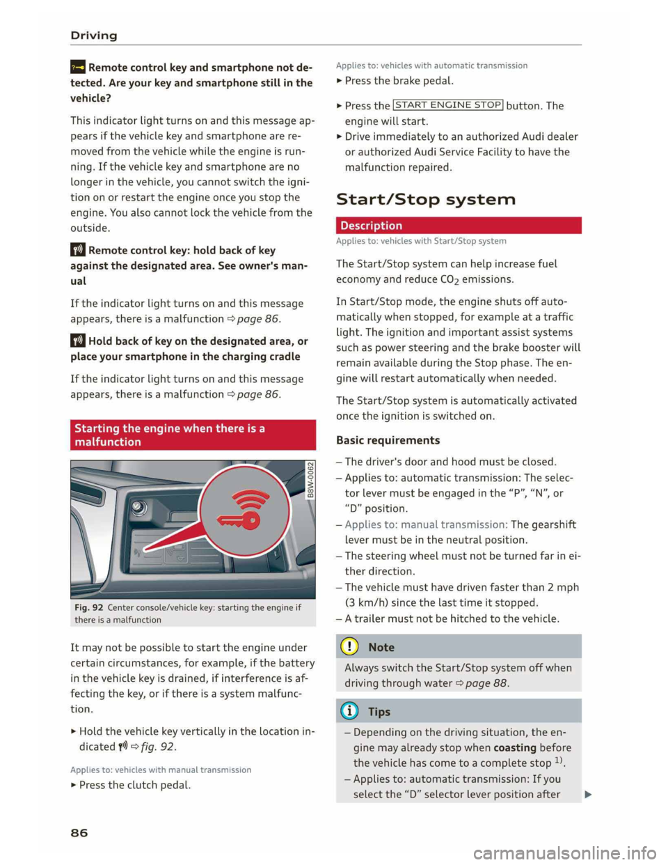 AUDI A5 2019 Manual Online 