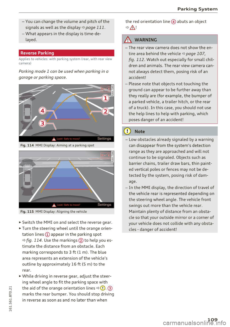 AUDI A5 COUPE 2016 Owners Manual ,-1 N
0 1-CX)
,-1 I.Cl U"I
,-1 I.Cl ......
-You can change the volume and pitch of the
signals as well as the display
c::, page 111.
- What appears in the display is time-de
la AUDI A5 COUPE 2016 Owners Manual ,-1 N
0 1-CX)
,-1 I.Cl U"I
,-1 I.Cl ......
-You can change the volume and pitch of the
signals as well as the display
c::, page 111.
- What appears in the display is time-de
la