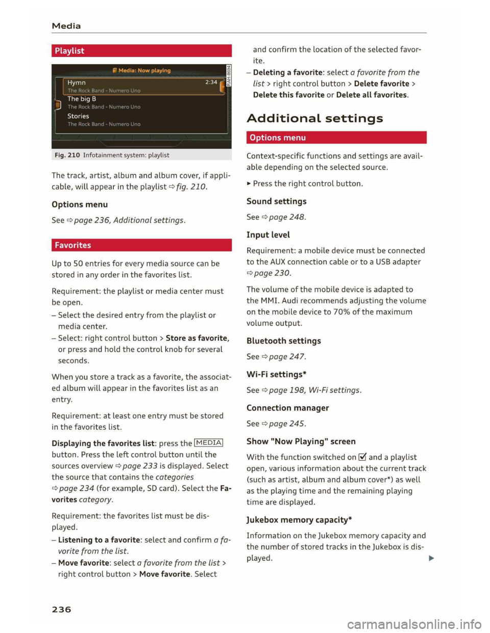 AUDI A5 COUPE 2019  Owners Manual 