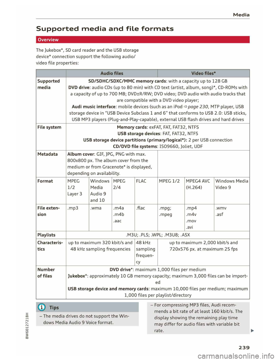 AUDI A5 COUPE 2019  Owners Manual 