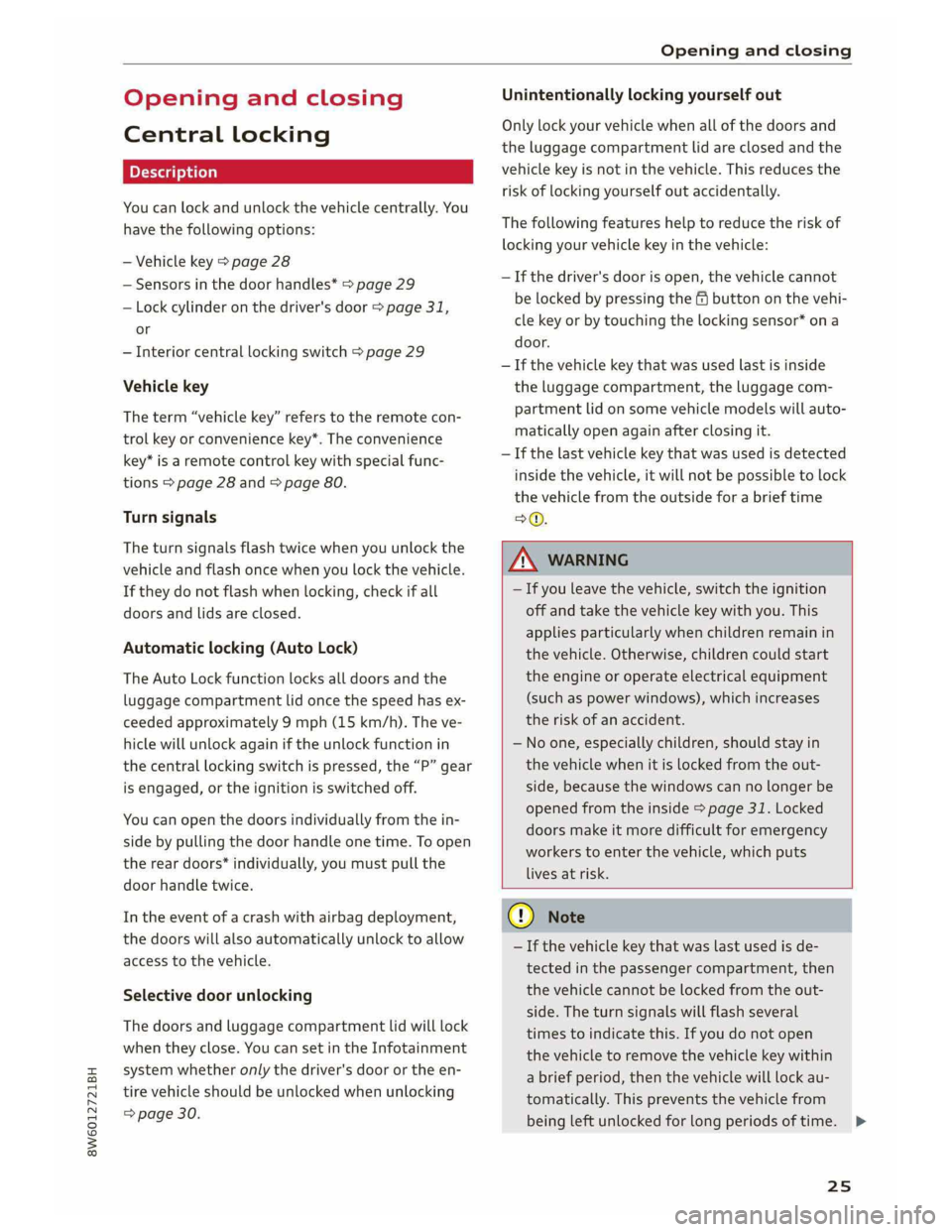AUDI A5 COUPE 2019 Owners Manual 