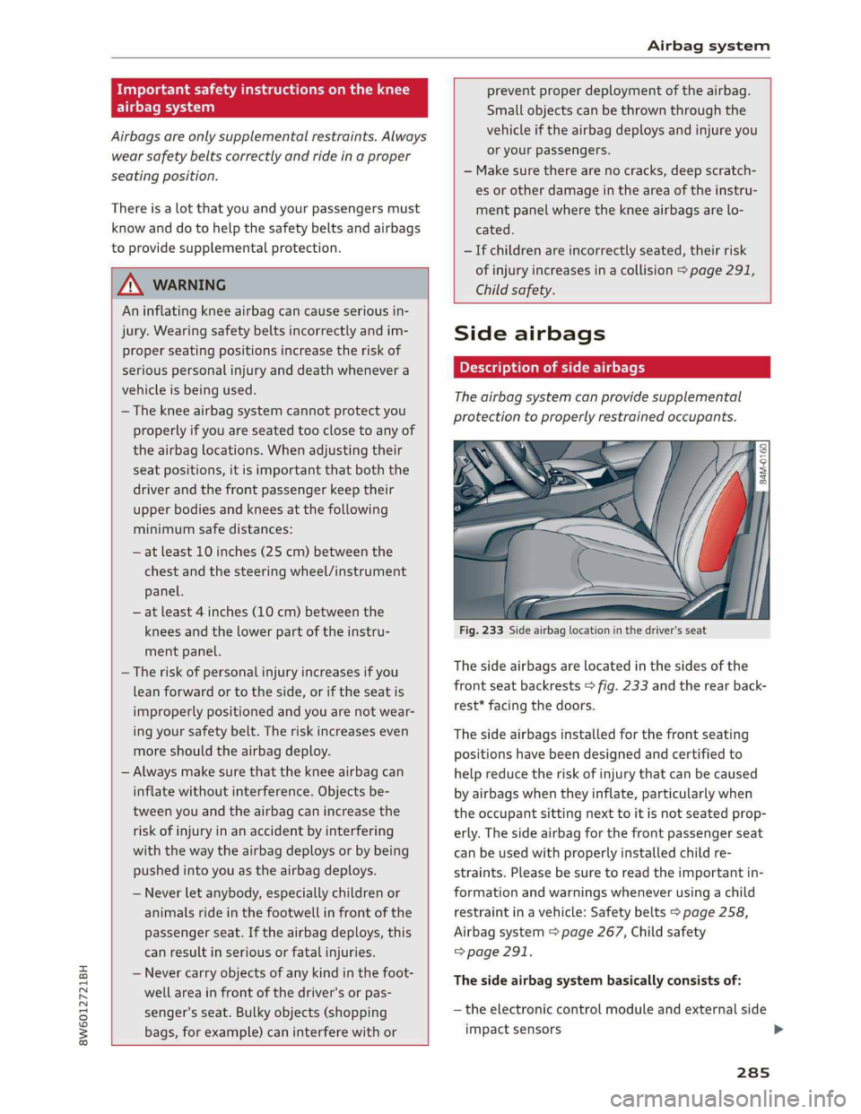 AUDI A5 COUPE 2019 Owners Manual AUDI A5 COUPE 2019 Owners Manual