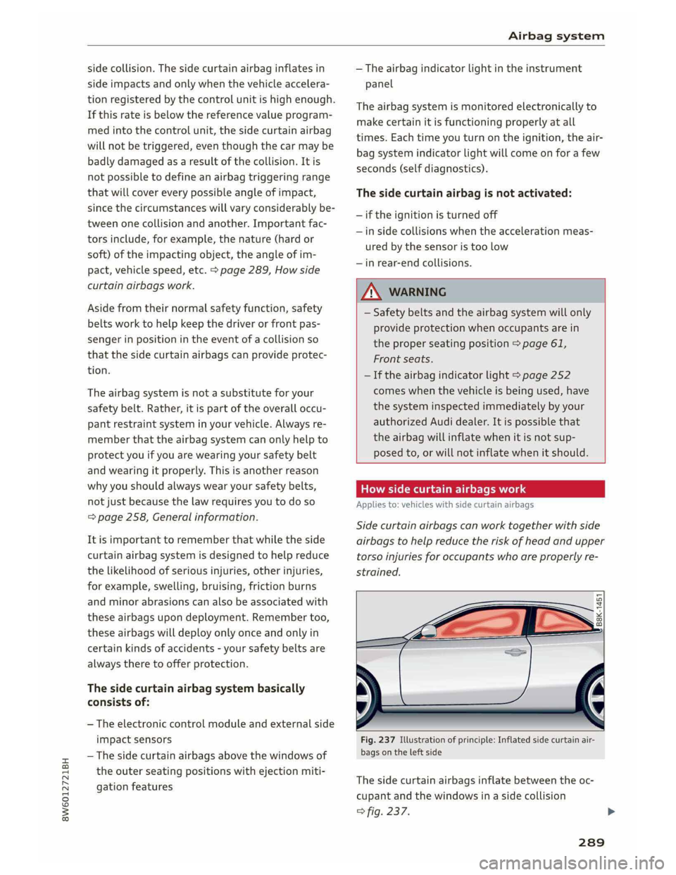 AUDI A5 COUPE 2019 Owners Manual AUDI A5 COUPE 2019 Owners Manual