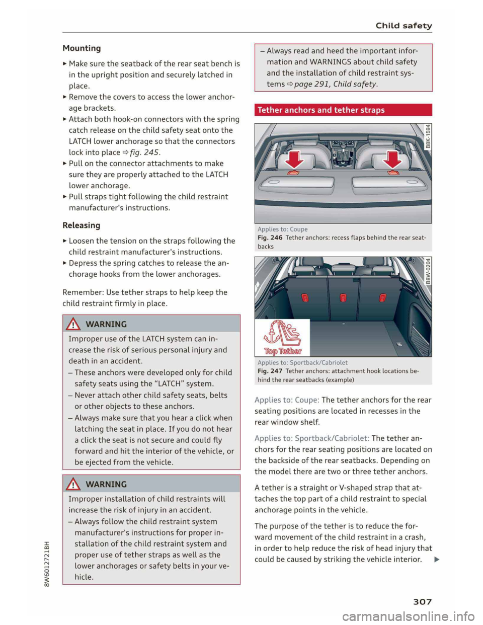 AUDI A5 COUPE 2019  Owners Manual 