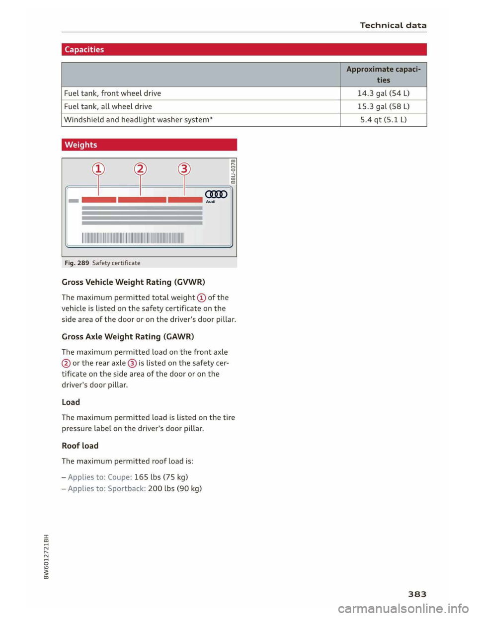 AUDI A5 COUPE 2019 Owners Manual AUDI A5 COUPE 2019 Owners Manual