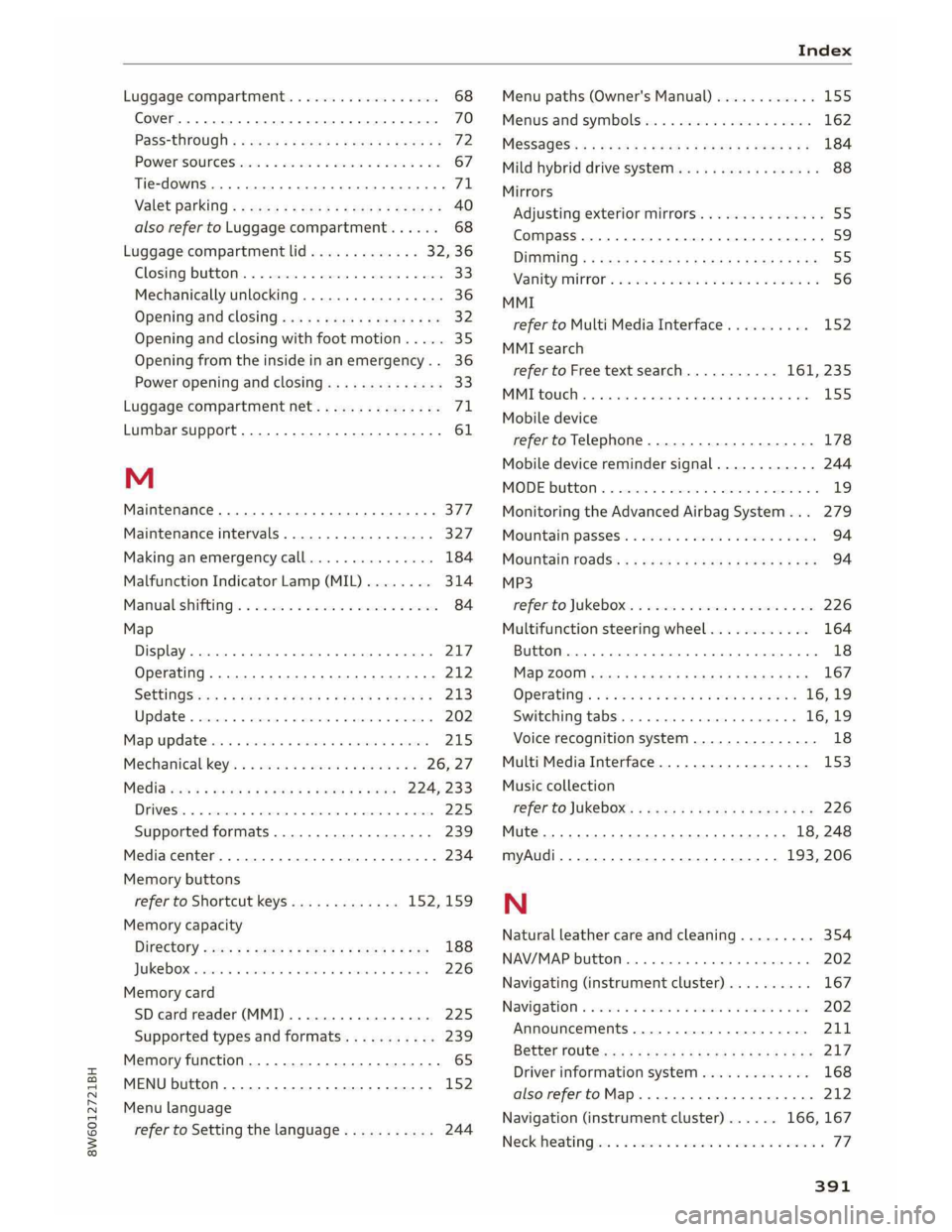 AUDI A5 COUPE 2019 Owners Manual AUDI A5 COUPE 2019 Owners Manual