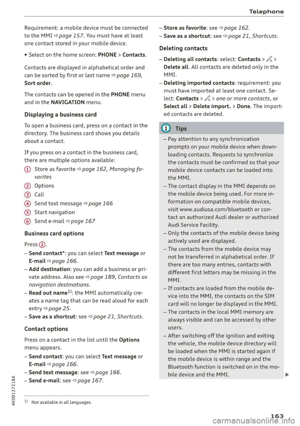 AUDI A6 2019 Owners Manual AUDI A6 2019 Owners Manual