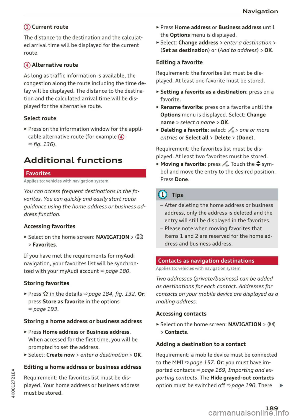 AUDI A6 2019 Owners Manual AUDI A6 2019 Owners Manual