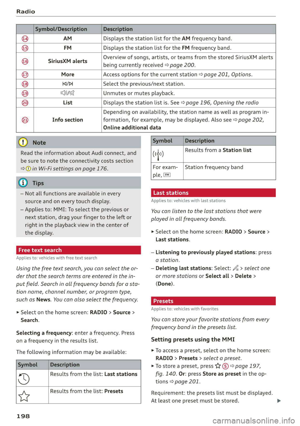 AUDI A6 2019 Owners Manual AUDI A6 2019 Owners Manual