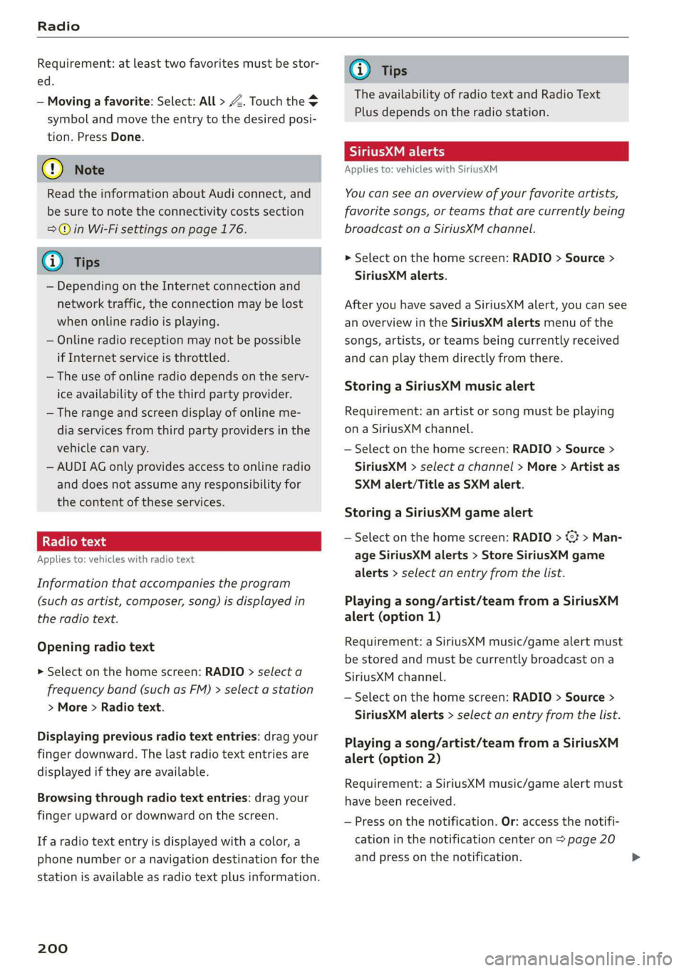 AUDI A6 2019 Owners Manual AUDI A6 2019 Owners Manual