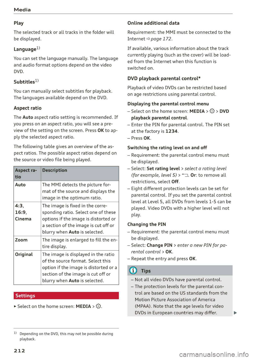 AUDI A6 2019 Owners Manual AUDI A6 2019 Owners Manual