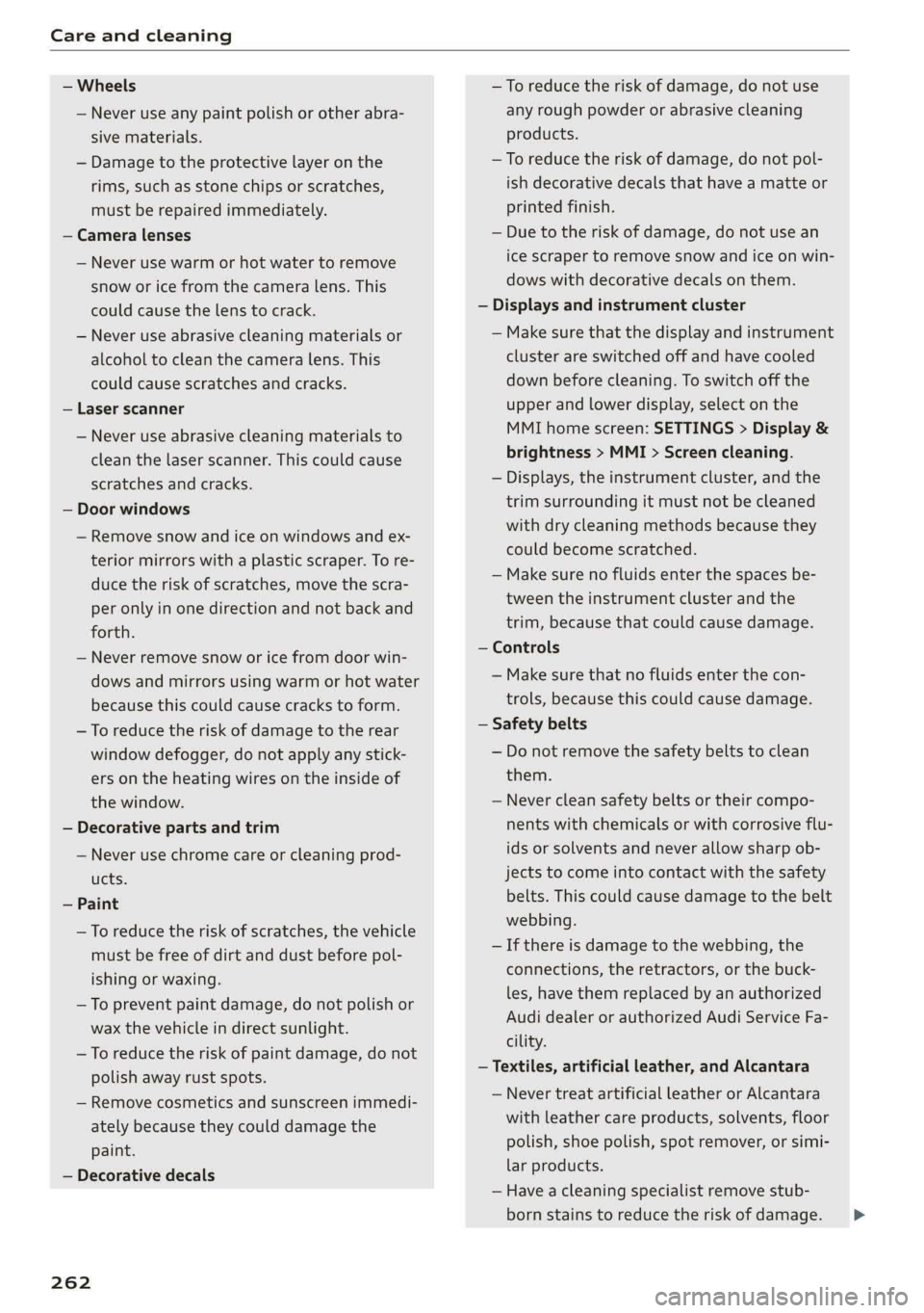 AUDI A6 2019 Owners Manual AUDI A6 2019 Owners Manual