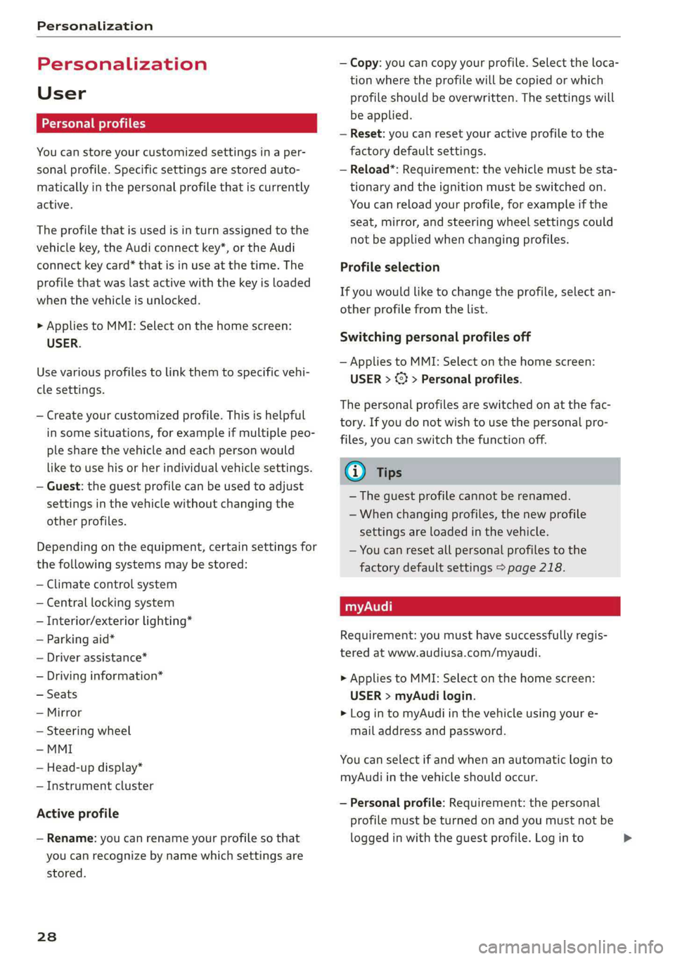 AUDI A6 2019 Owners Manual AUDI A6 2019 Owners Manual