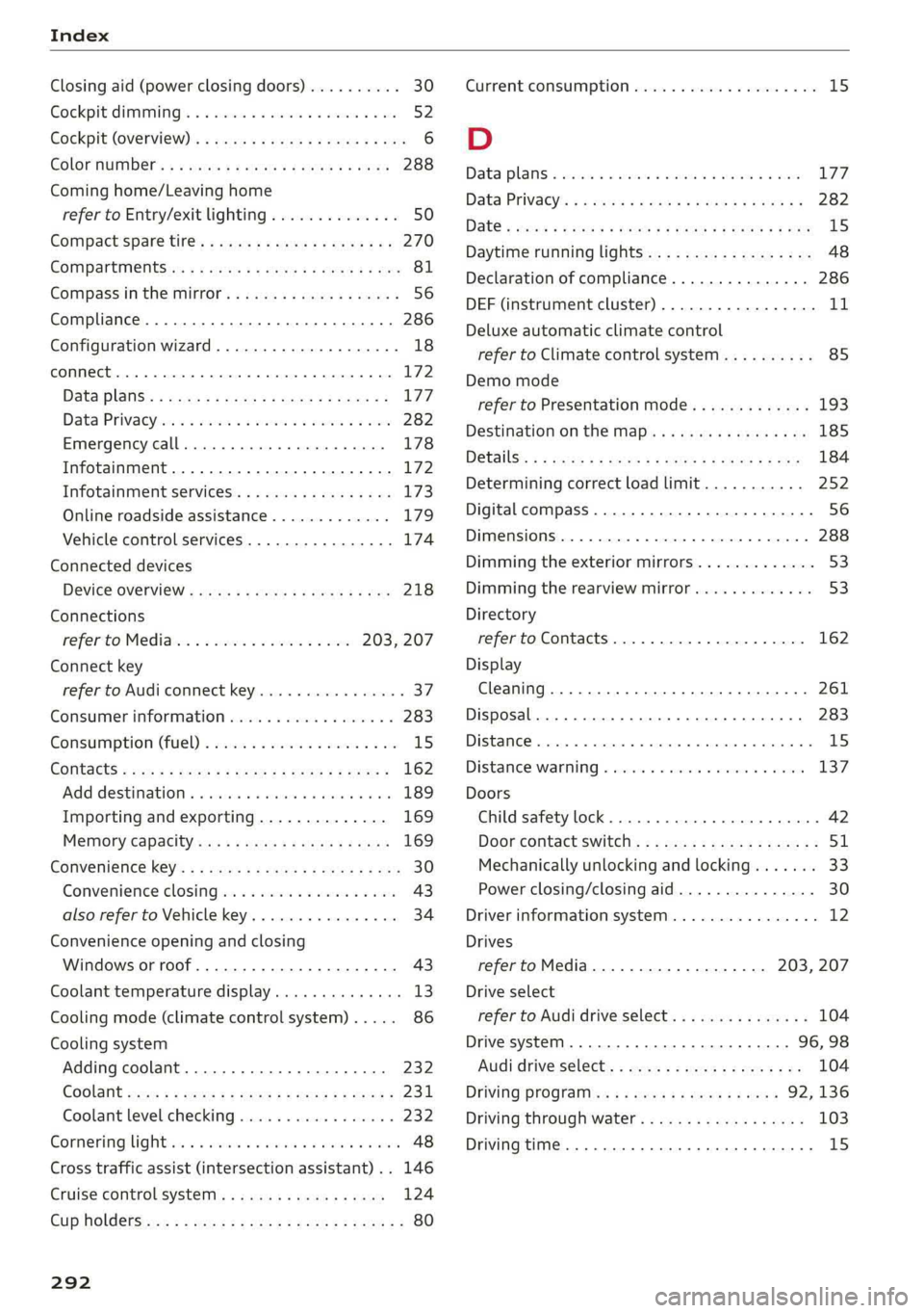 AUDI A6 2019 Owners Manual AUDI A6 2019 Owners Manual