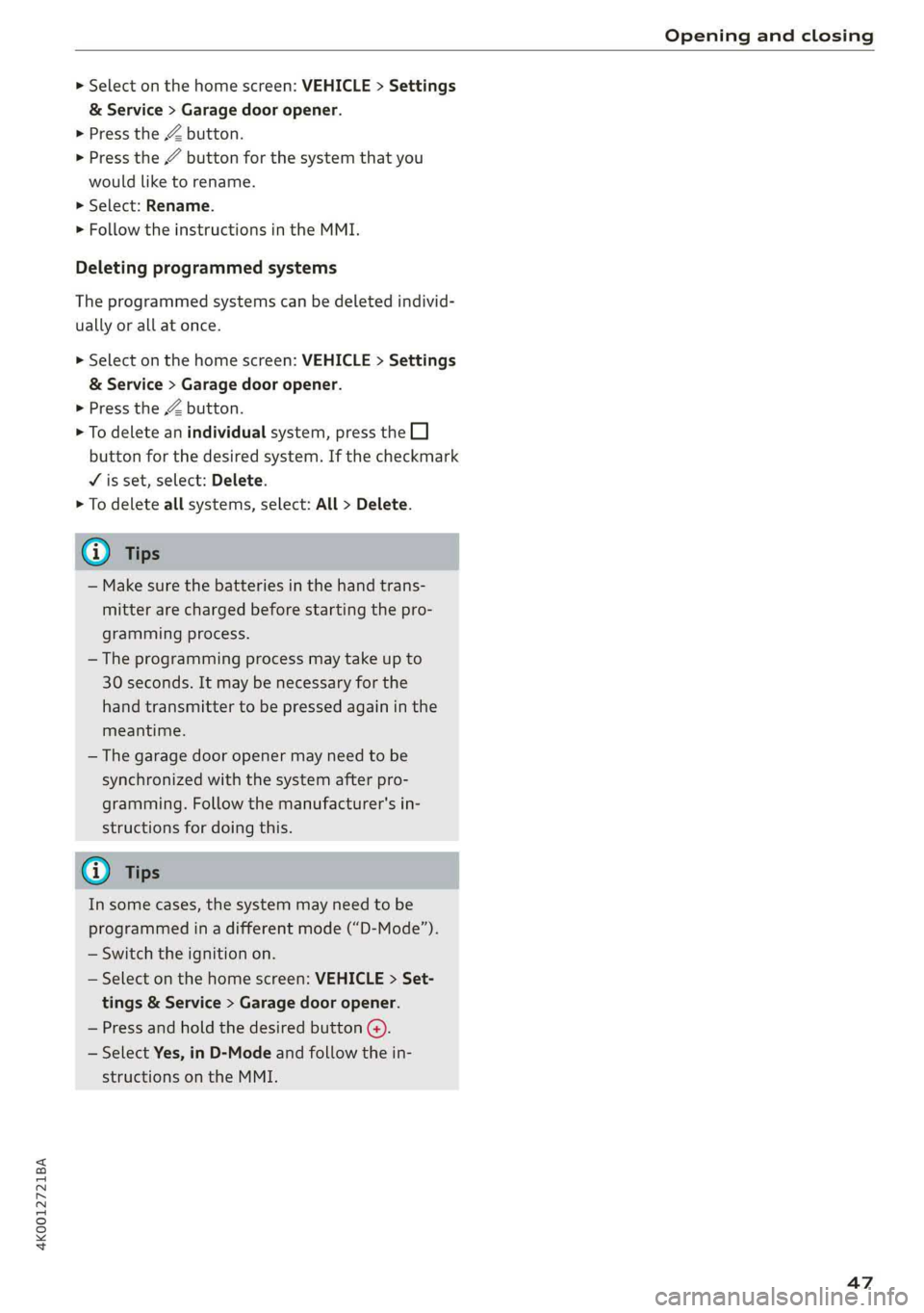 AUDI A6 2019 Service Manual AUDI A6 2019 Service Manual