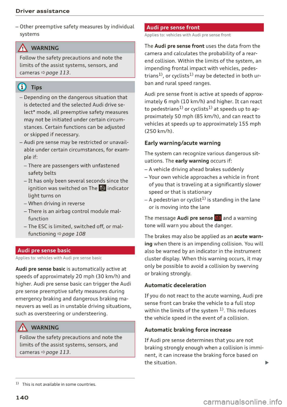 AUDI A7 2019 Owners Manual AUDI A7 2019 Owners Manual