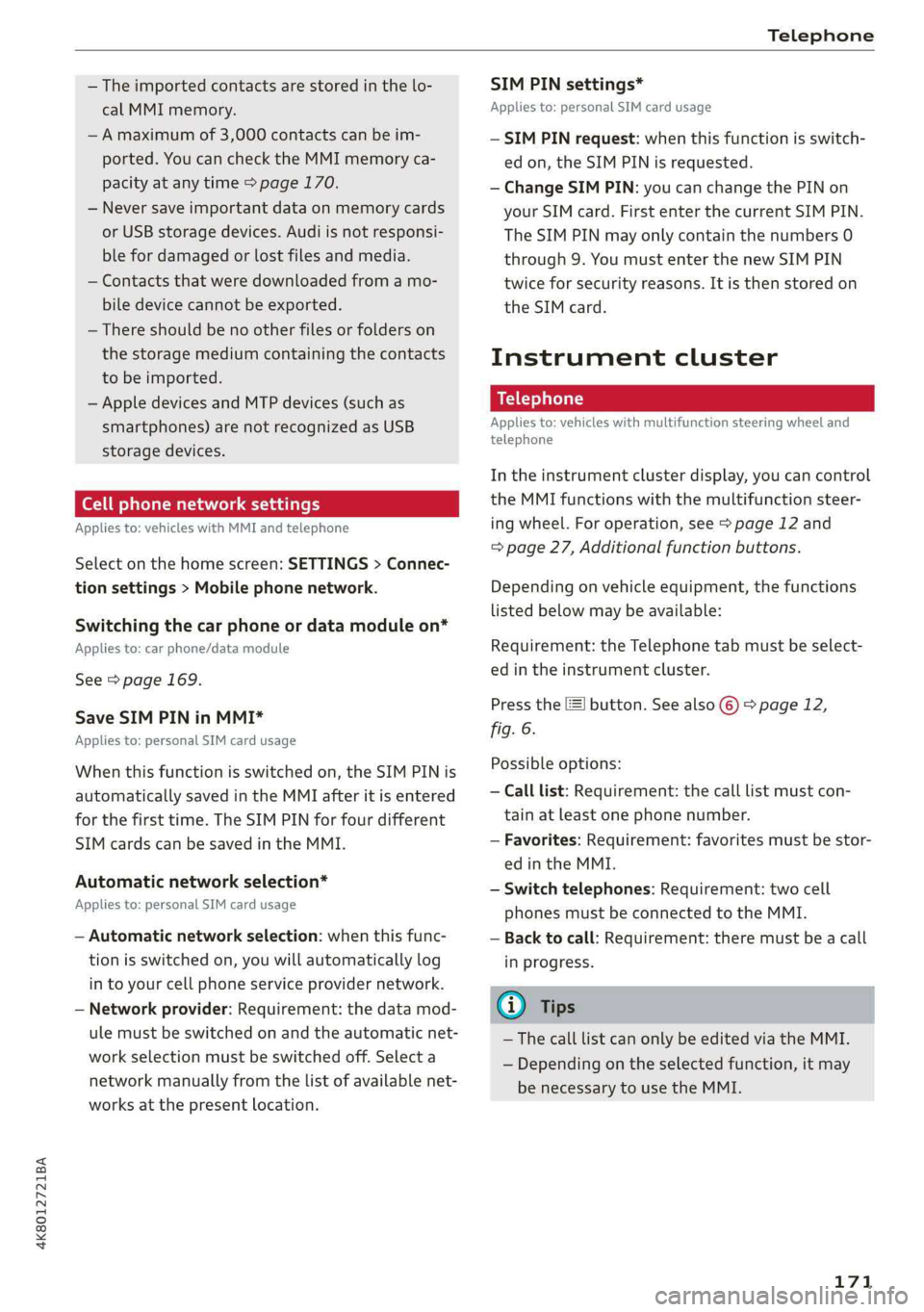 AUDI A7 2019 Owners Manual AUDI A7 2019 Owners Manual