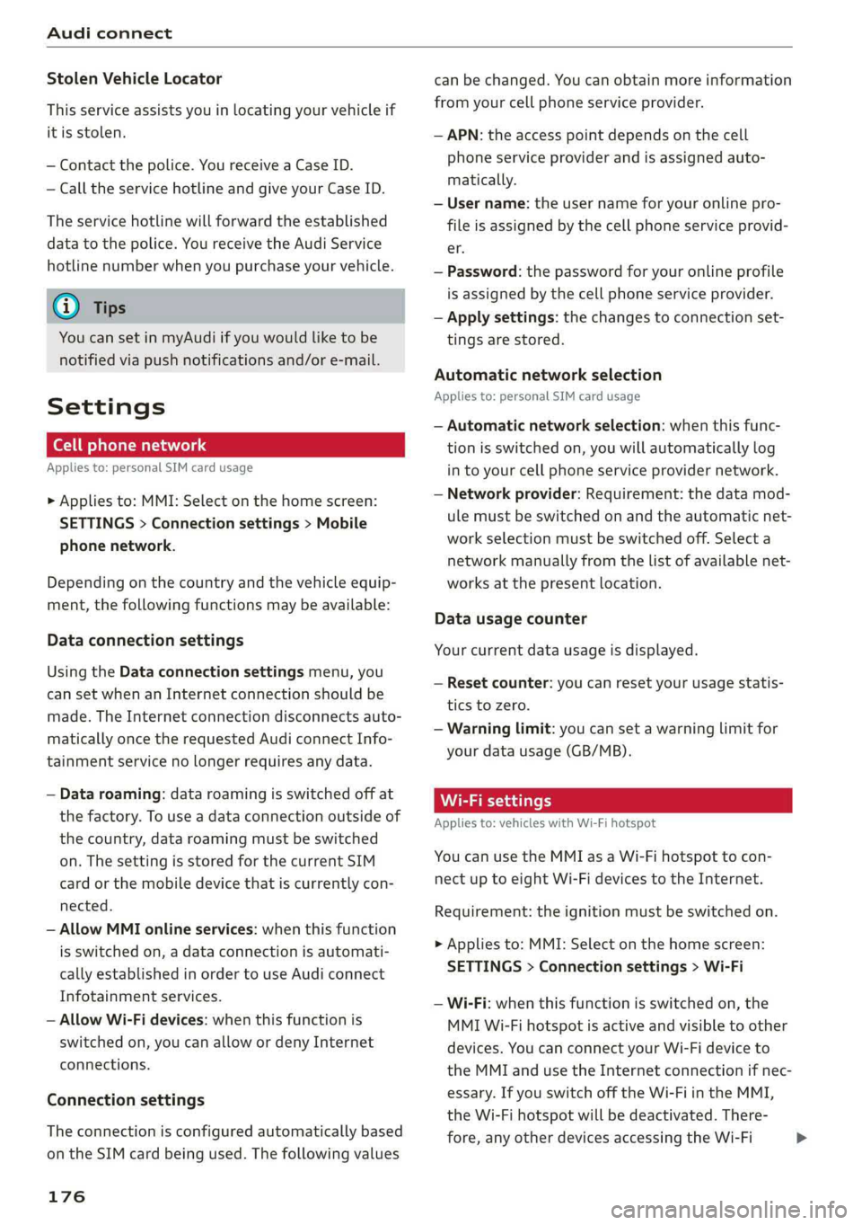 AUDI A7 2019 Owners Manual AUDI A7 2019 Owners Manual