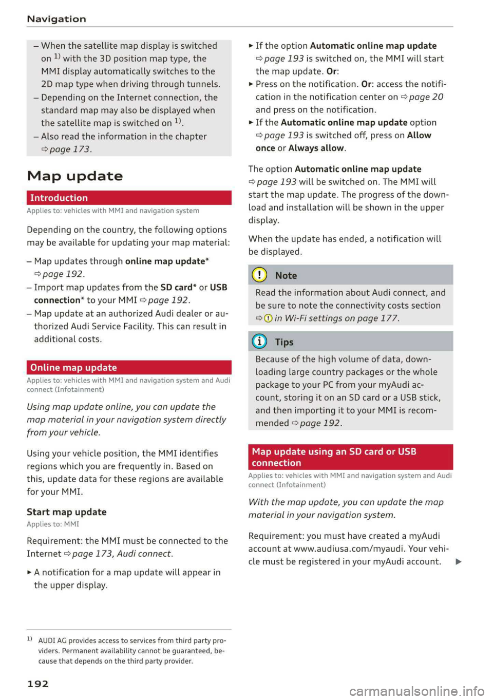 AUDI A7 2019  Owners Manual 