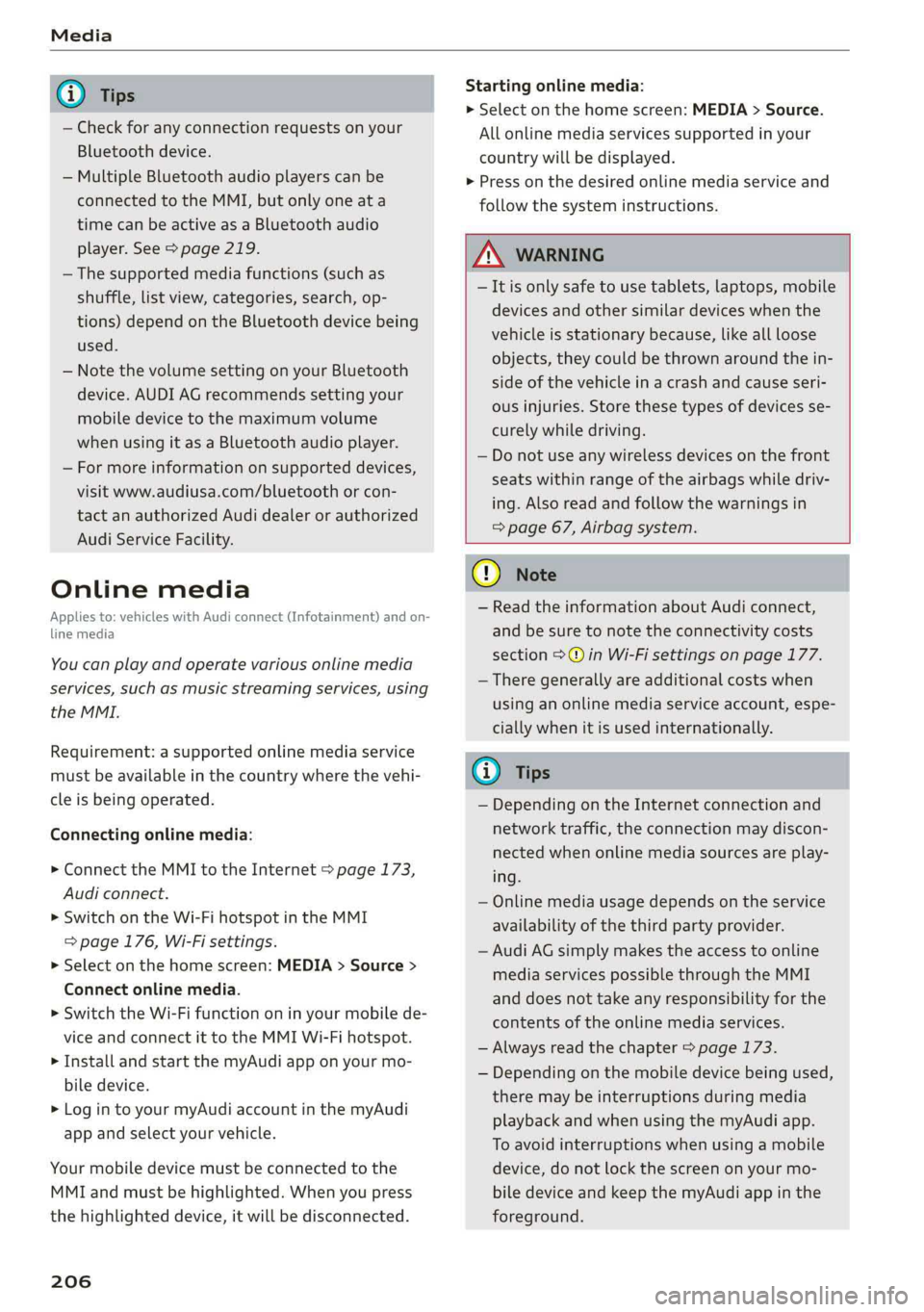 AUDI A7 2019 Owners Manual AUDI A7 2019 Owners Manual