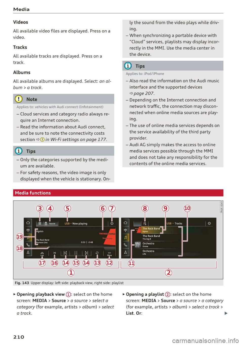 AUDI A7 2019  Owners Manual 