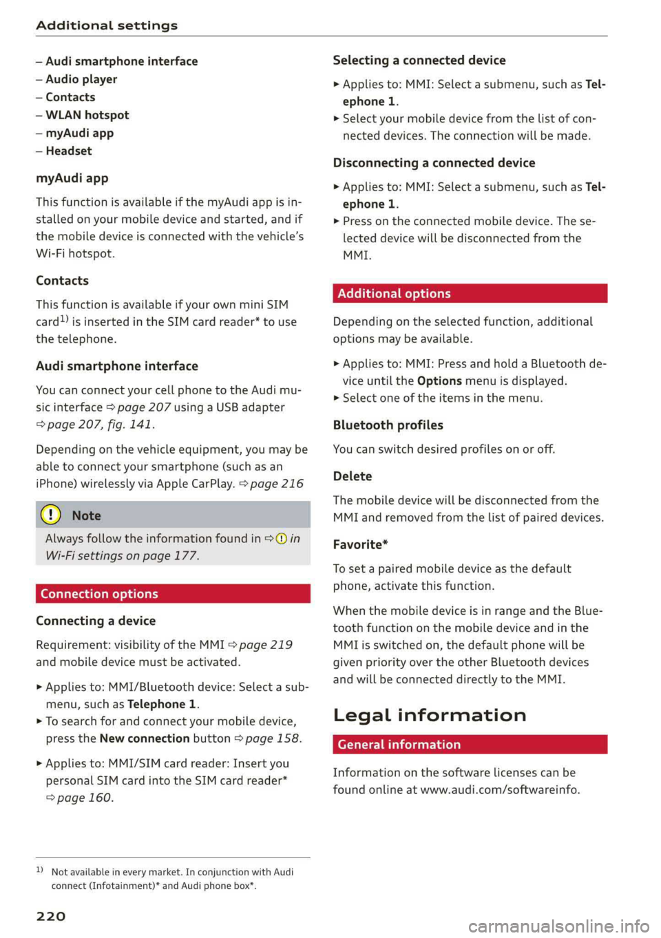 AUDI A7 2019 Owners Manual AUDI A7 2019 Owners Manual