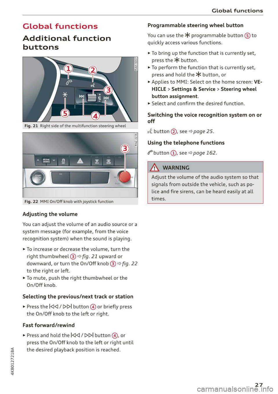 AUDI A7 2019 Owners Manual AUDI A7 2019 Owners Manual