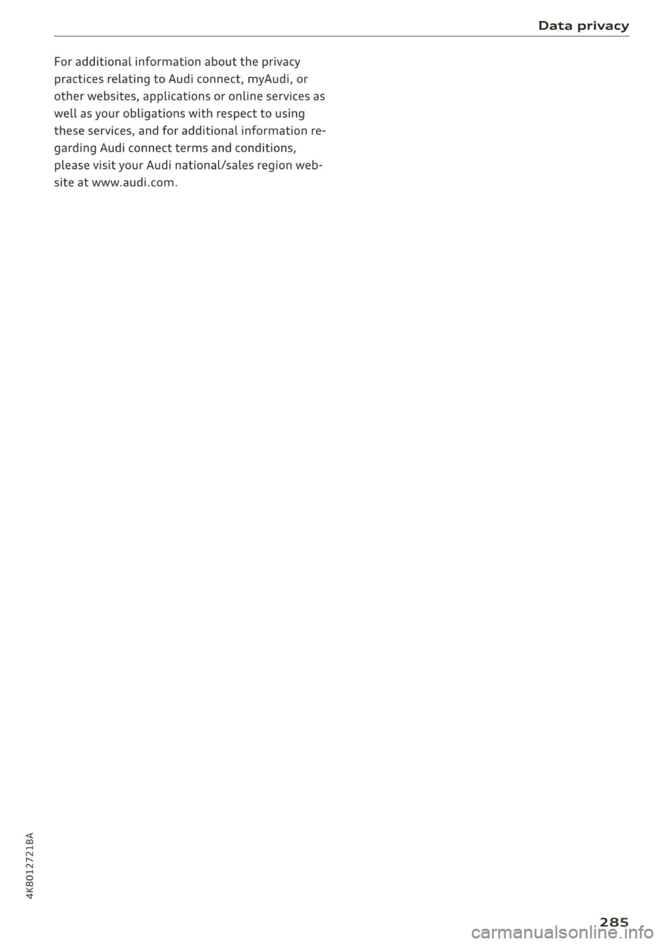 AUDI A7 2019 Owners Manual AUDI A7 2019 Owners Manual