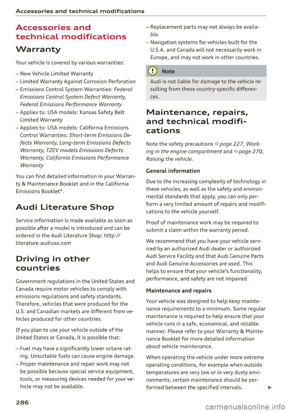 AUDI A7 2019 Owners Manual AUDI A7 2019 Owners Manual