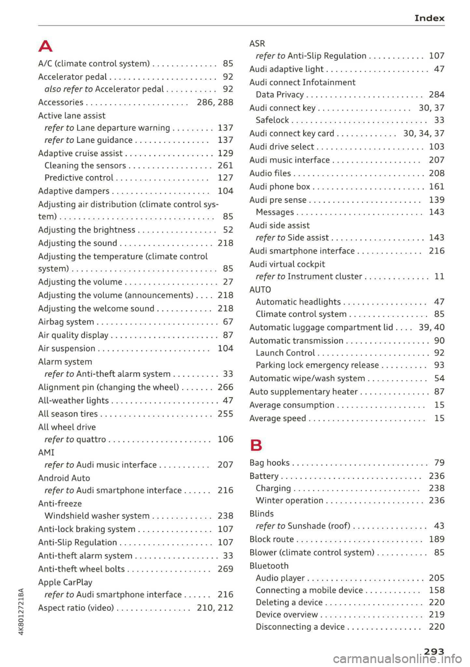 AUDI A7 2019 Owners Manual AUDI A7 2019 Owners Manual