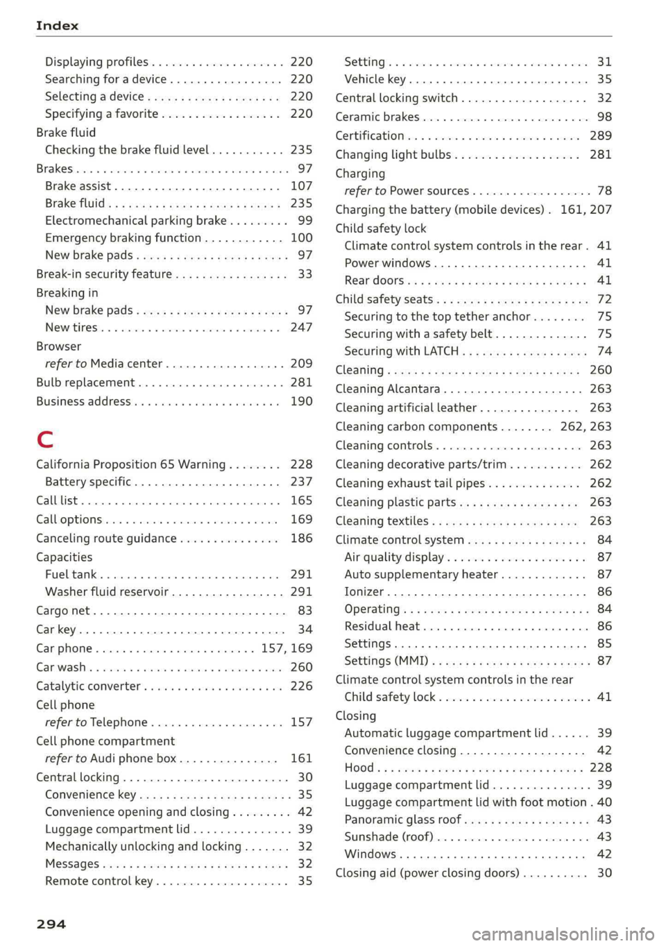 AUDI A7 2019 Owners Manual AUDI A7 2019 Owners Manual