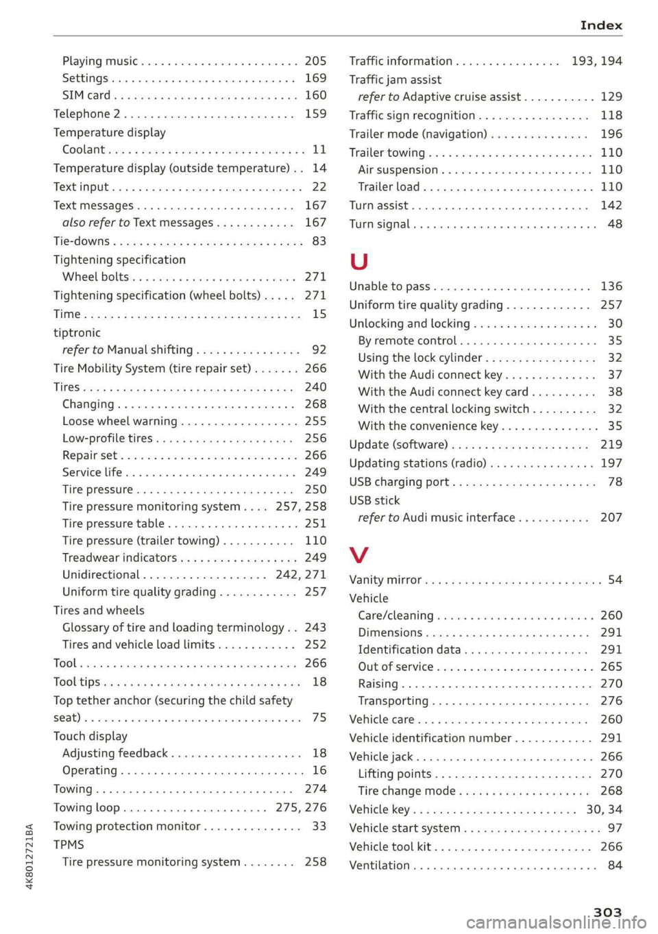 AUDI A7 2019  Owners Manual 