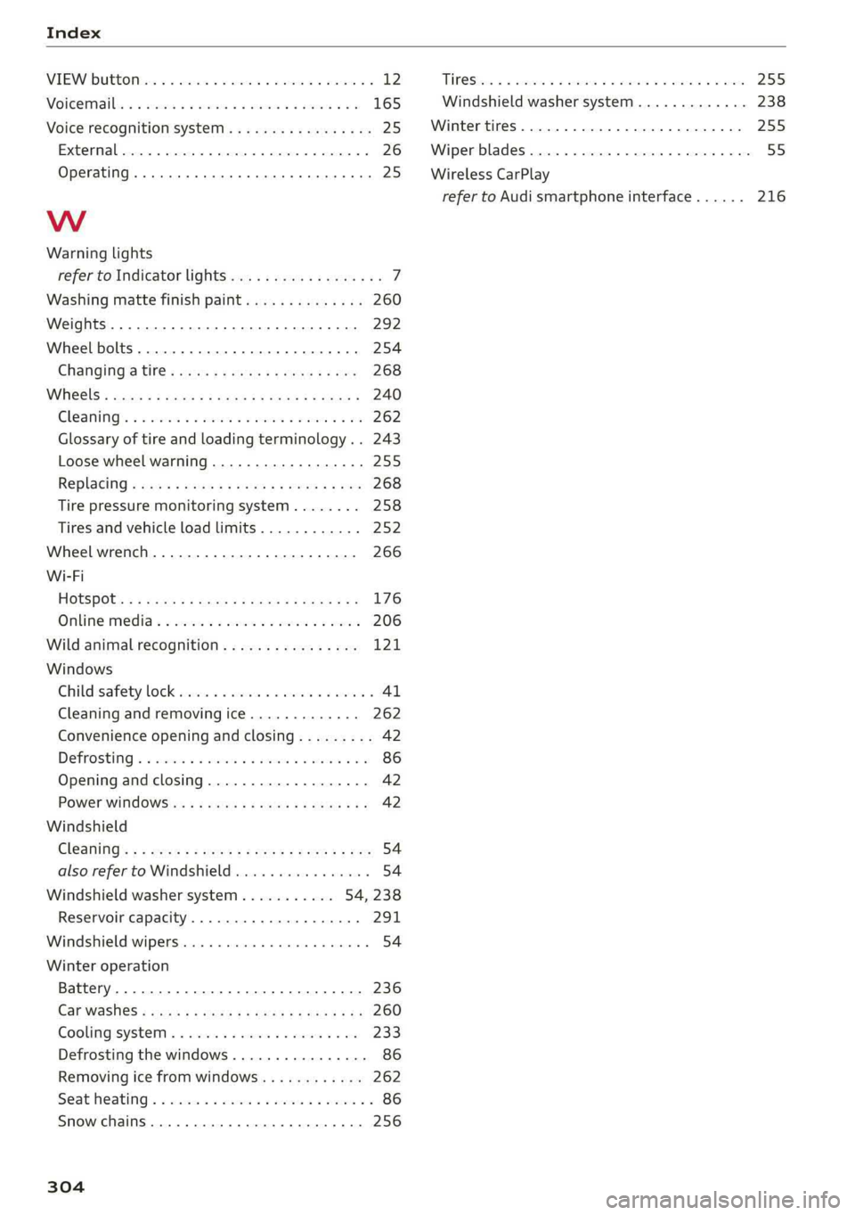 AUDI A7 2019  Owners Manual 