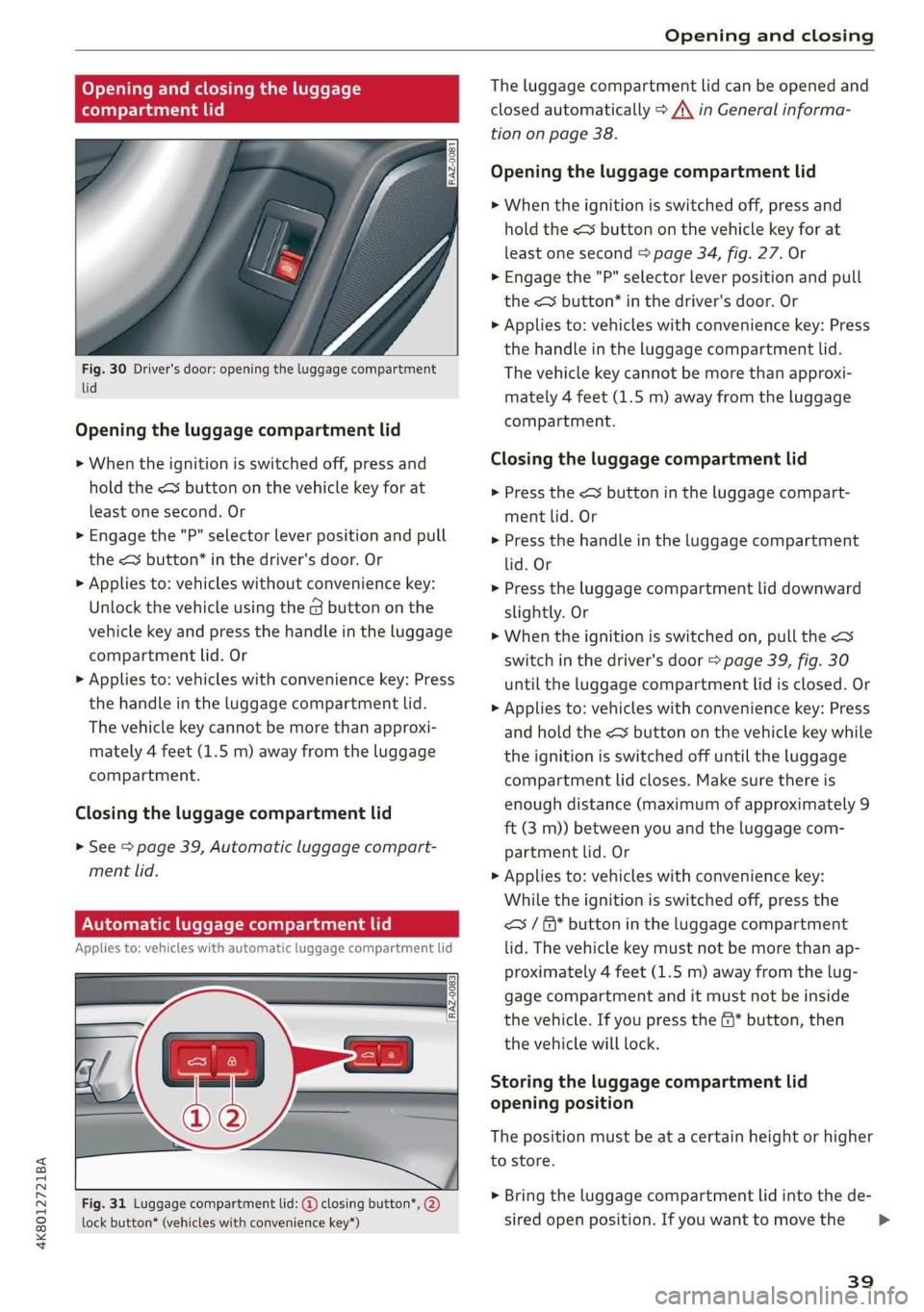 AUDI A7 2019 Service Manual 