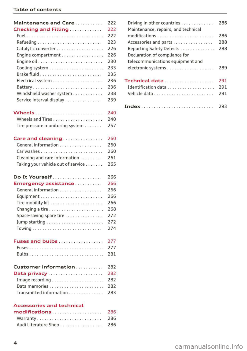 AUDI A7 2019  Owners Manual 