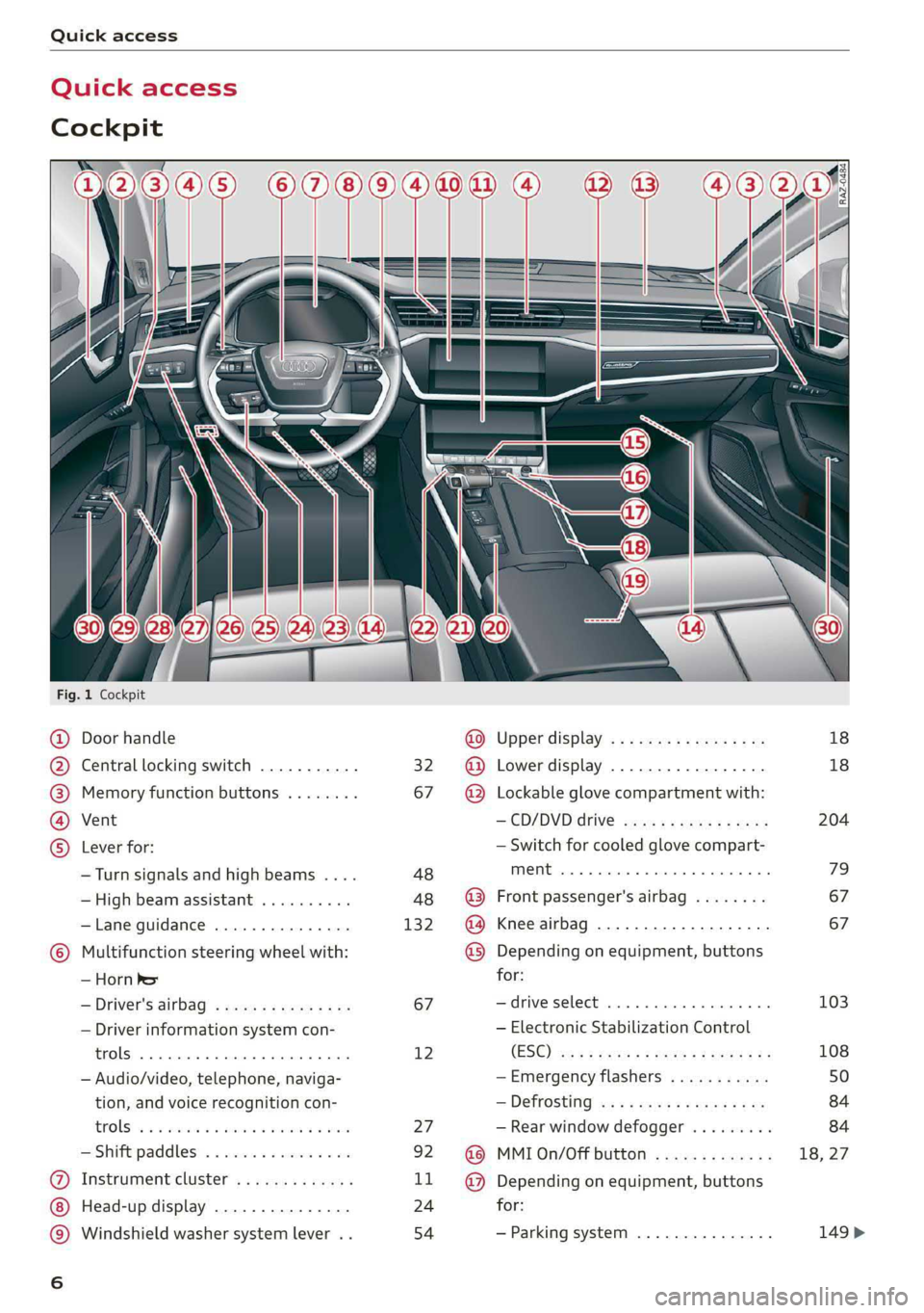 AUDI A7 2019  Owners Manual 