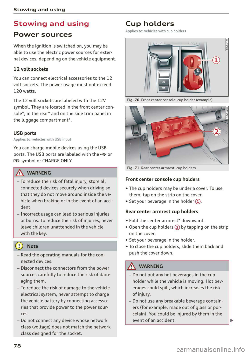 AUDI A7 2019 Manual PDF 