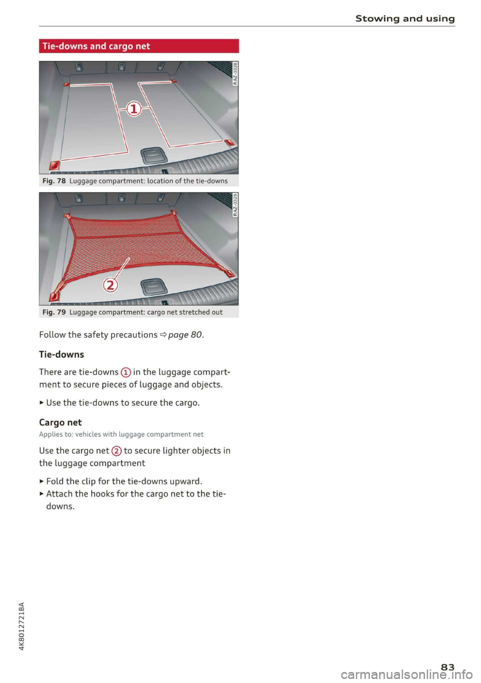 AUDI A7 2019 Manual Online 