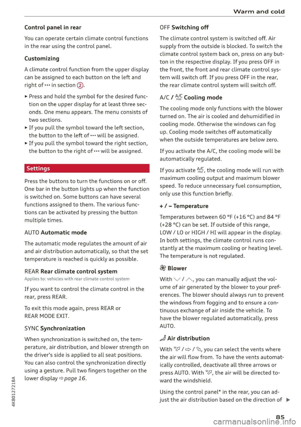 AUDI A7 2019 Manual Online 