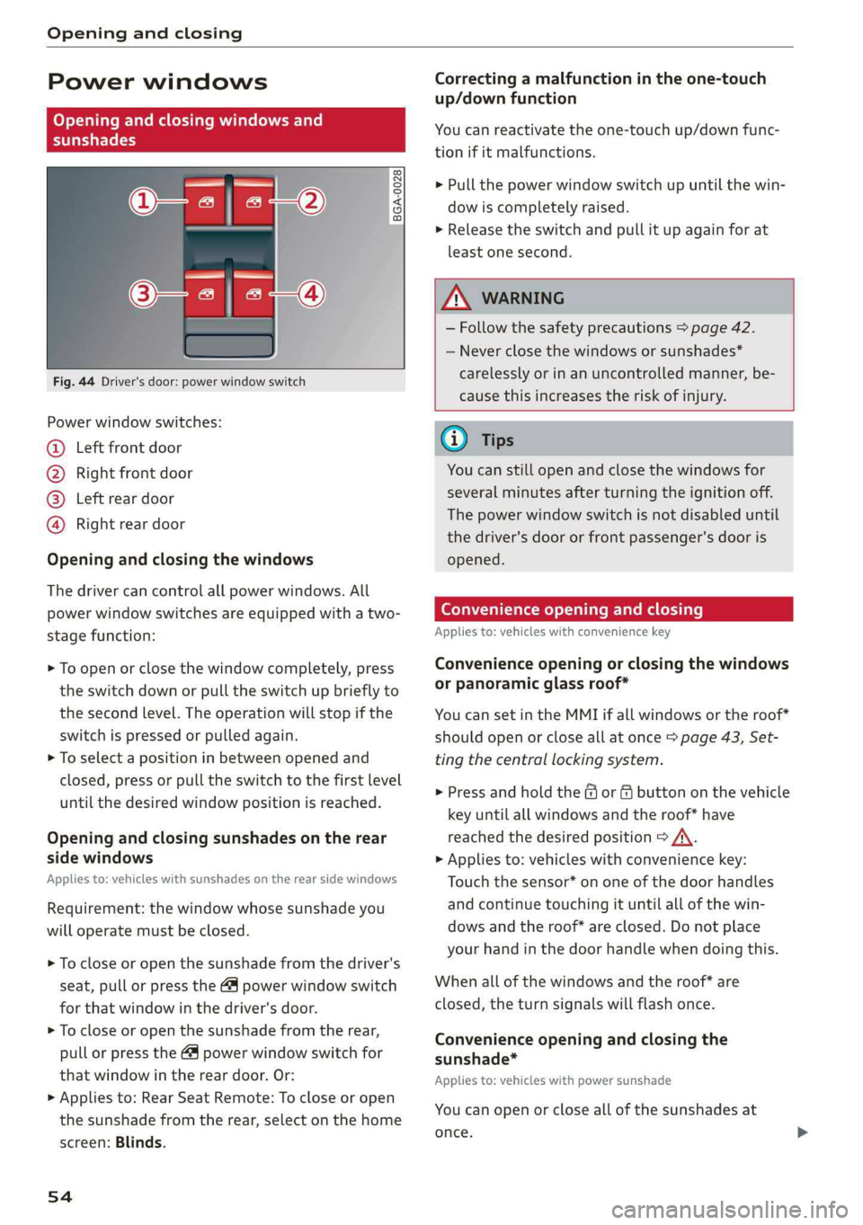 AUDI A8 2019 Workshop Manual 