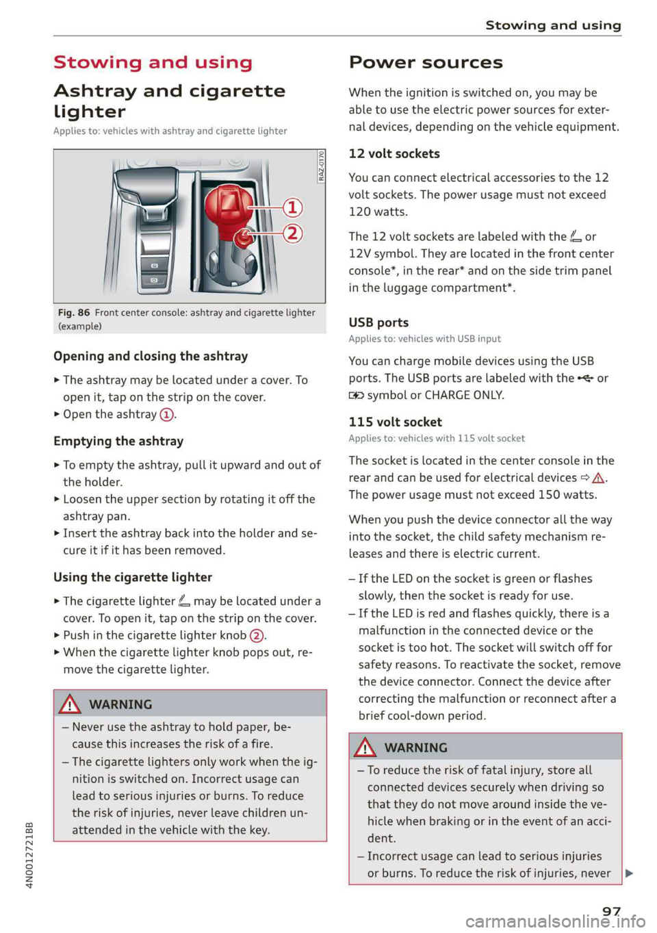 AUDI A8 2019 Owners Manual AUDI A8 2019 Owners Manual
