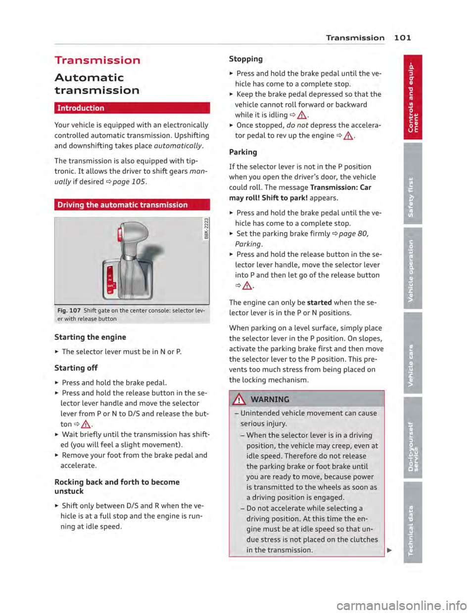 AUDI ALLROAD 2013 Owners Manual AUDI ALLROAD 2013 Owners Manual