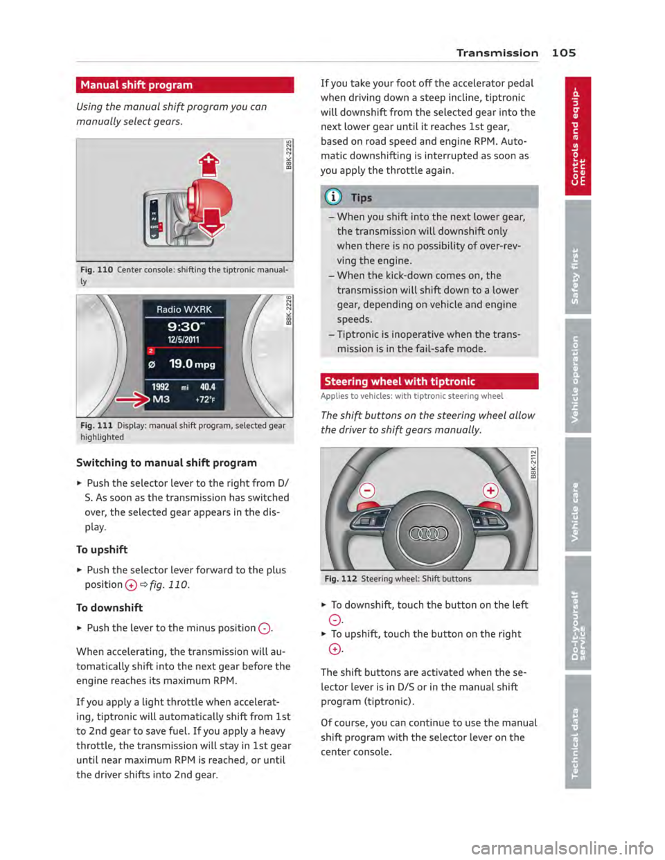 AUDI ALLROAD 2013 Owners Manual AUDI ALLROAD 2013 Owners Manual