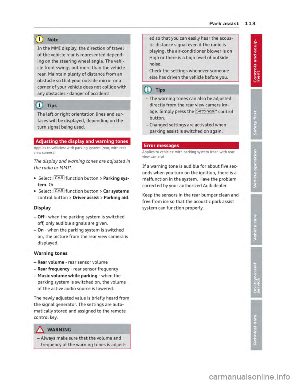 AUDI ALLROAD 2013 Owners Manual AUDI ALLROAD 2013 Owners Manual
