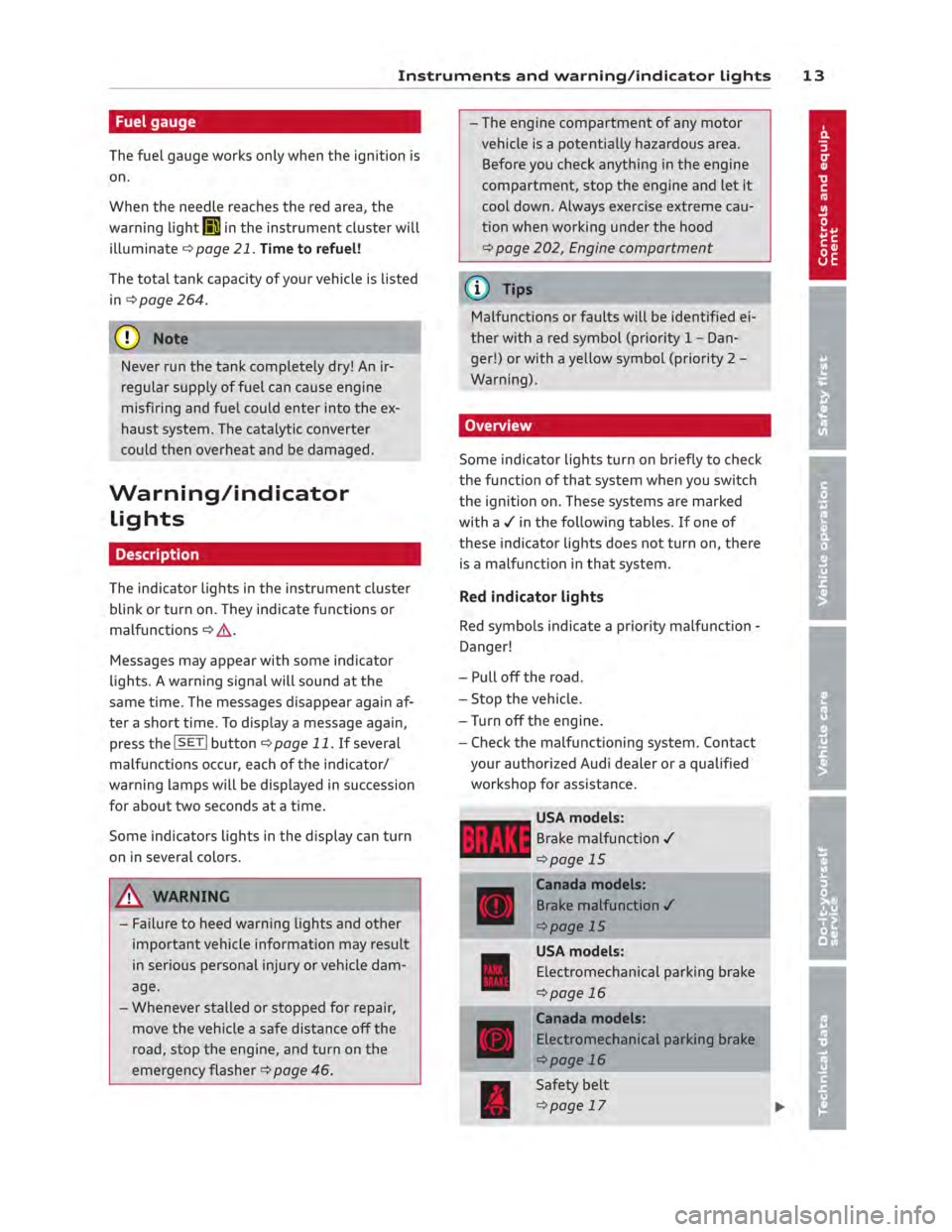 AUDI ALLROAD 2013 User Guide AUDI ALLROAD 2013 User Guide